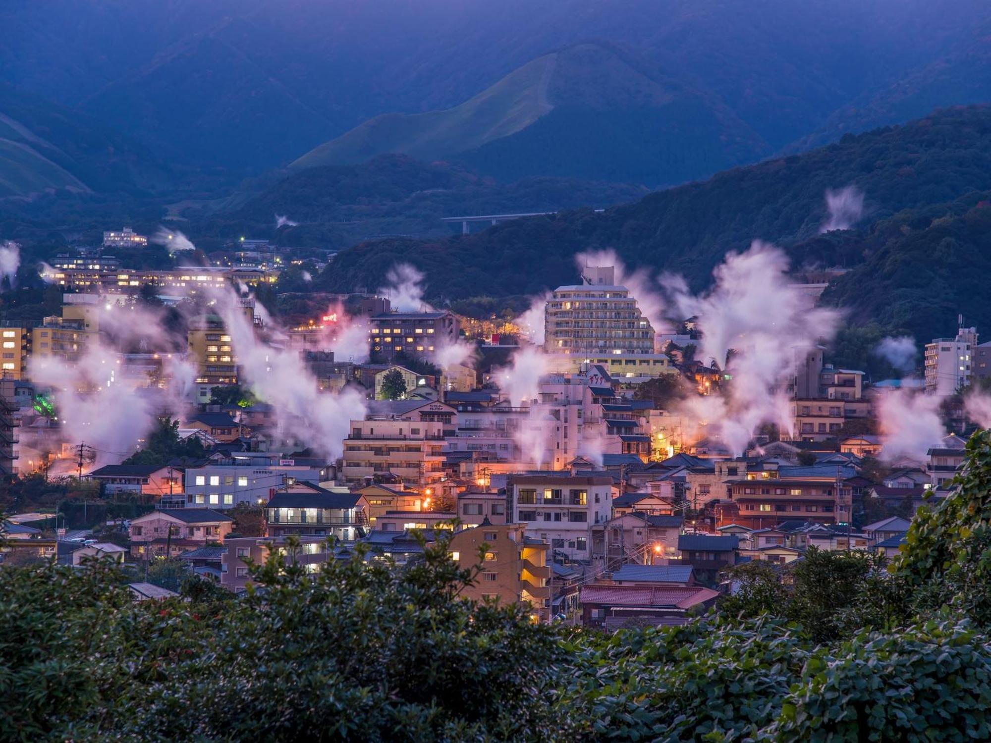 Ooedo Onsen Monogatari Premium Hotel Fugetsu Beppu Eksteriør bilde
