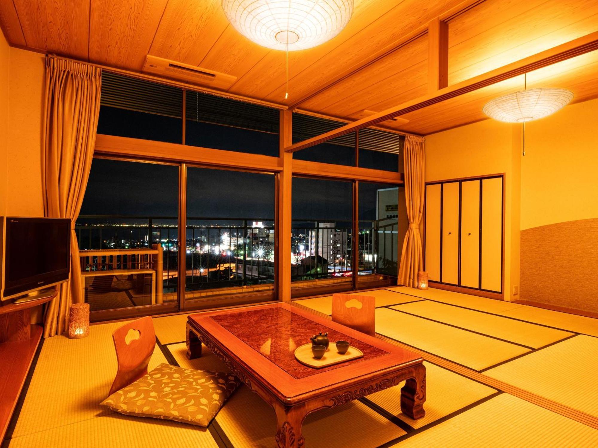 Ooedo Onsen Monogatari Premium Hotel Fugetsu Beppu Eksteriør bilde
