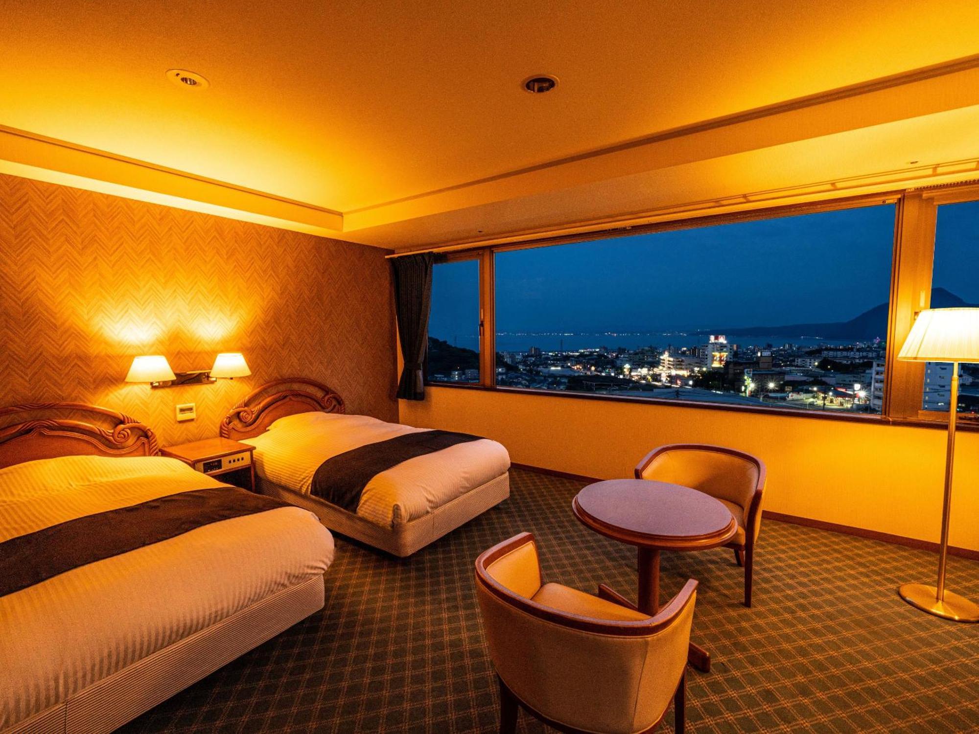 Ooedo Onsen Monogatari Premium Hotel Fugetsu Beppu Eksteriør bilde