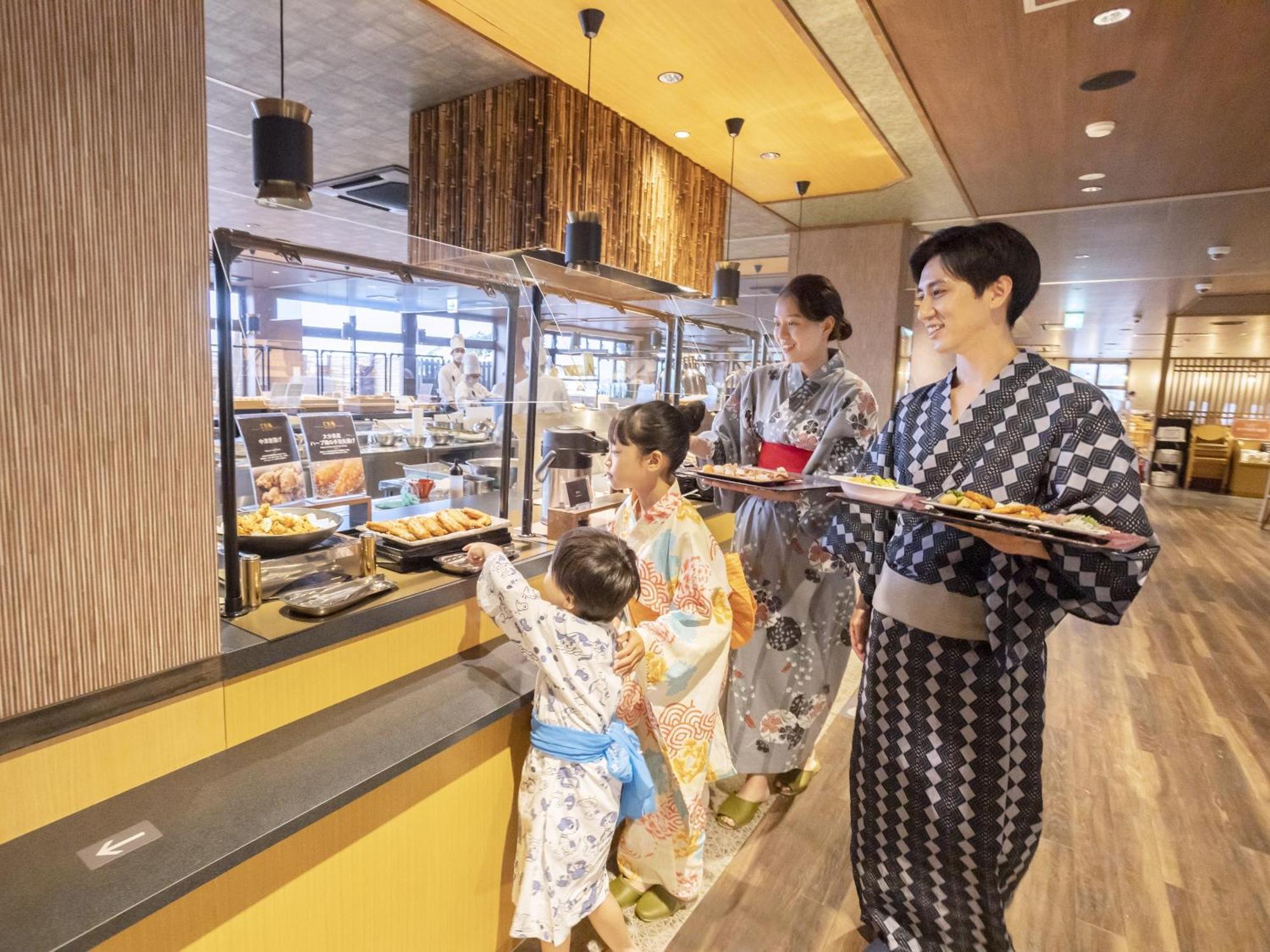 Ooedo Onsen Monogatari Premium Hotel Fugetsu Beppu Eksteriør bilde