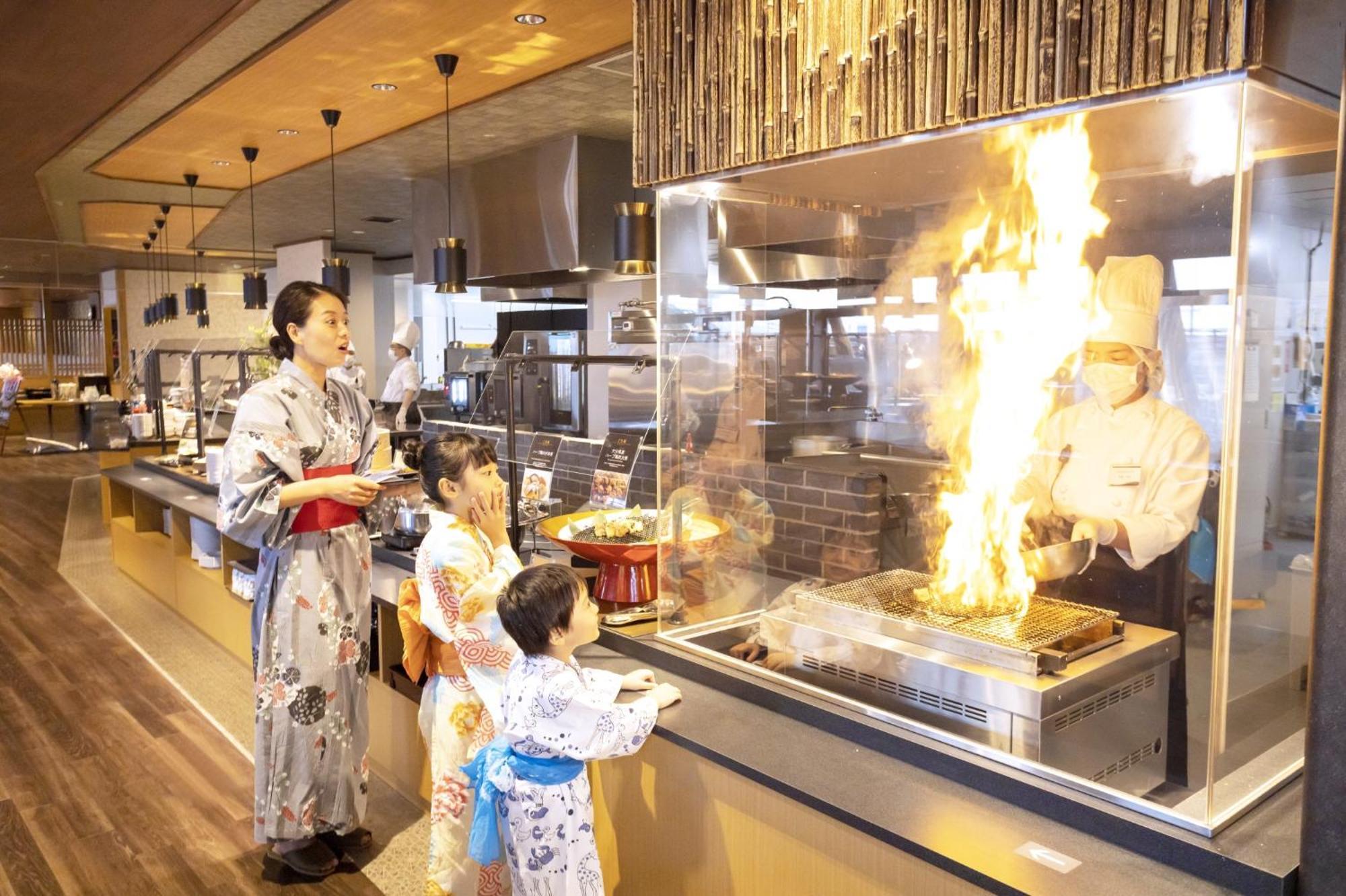 Ooedo Onsen Monogatari Premium Hotel Fugetsu Beppu Eksteriør bilde